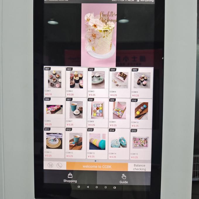 Refrigerator Vending Machine Fresh Food Vending Machines Salad Vending