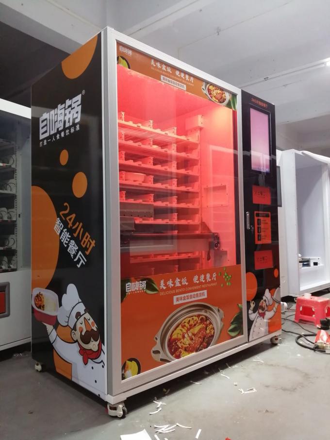 24 Hours Box Lunch Food Vending Machine , Bento Vending Machine