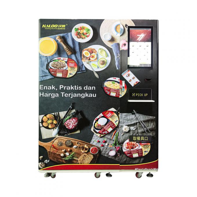 120 Boxes big Capacity Automatic food vending machine with Cooling and ...