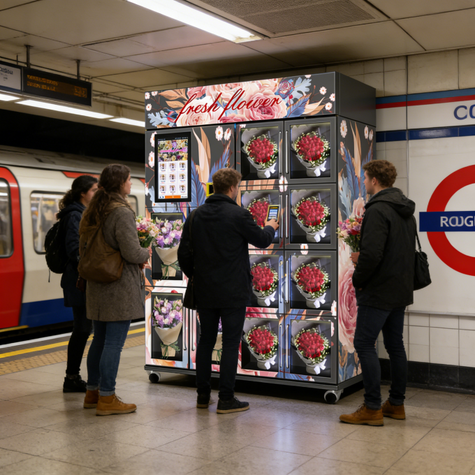 Why Are Flower Vending Machines Becoming Increasingly Popular Now?