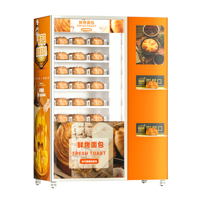 Automatic Fresh Toast Baking-Bread Vending Machine with Smart Oven