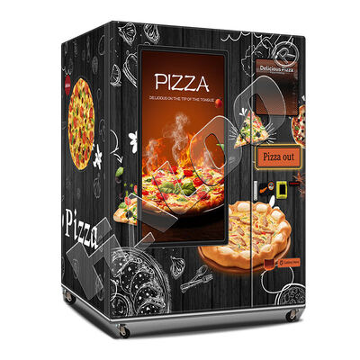 Pizza Vending Machine with 49-inch Touchscreen and Full Steel Door Frame Capable of Freezing to -18°C