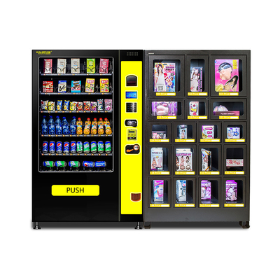 Floor Standing Sex Toy Vending Machine  With 18 Locker Cabinets
