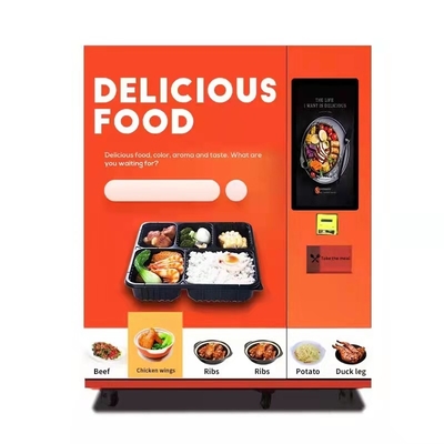 Freezing Food Vending Machine Frozen Food Vending Machine Microwave Heating