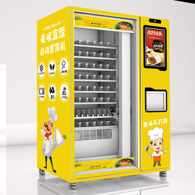 quality  College Campus Ready Meals Vending Machine Healthy Food Vending Machine factory