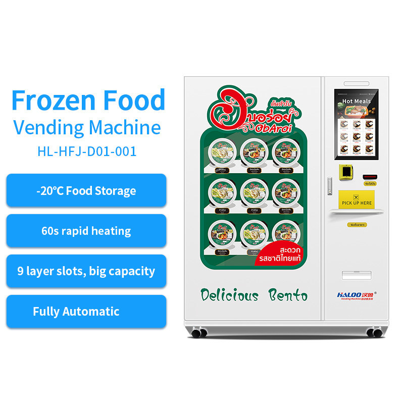 20C Frozen Chicken Pork Beef Seafood Vending Machine Fully Automatic