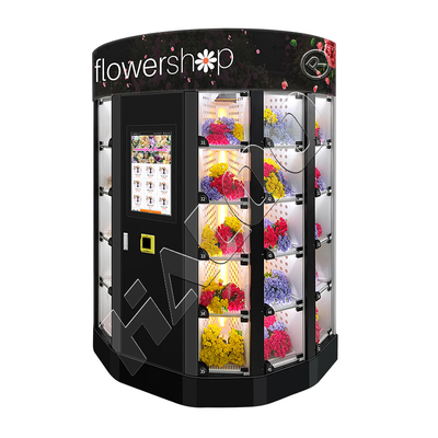 OEM ODM 24 Hour Flower Vending Machine Cooling Locker Vending Machine For Flowers