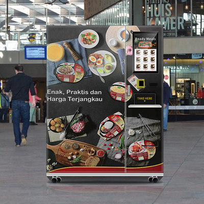 Commercial Food Vending Machine With Microwave 6000W Power