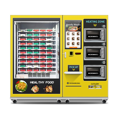 Fully Automatic Hot Food Heating Vending Machine Customized Hot Food Vending Machine