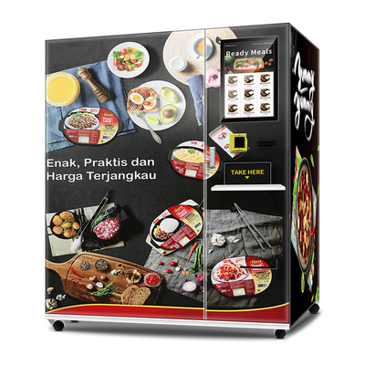 Fully Automatic Hot Food Heating Vending Machine Customized Hot Food Vending Machine