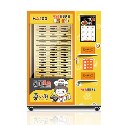 Fully Automatic Warm Food Vending Machine Hot Food Vending Machine Microwave