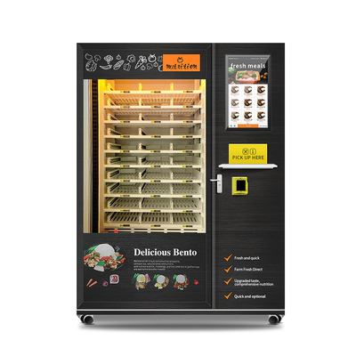 Ready To Eat Food Meals Vending Machine Hot Food Vending Machine For Ready Meals With Heating Function
