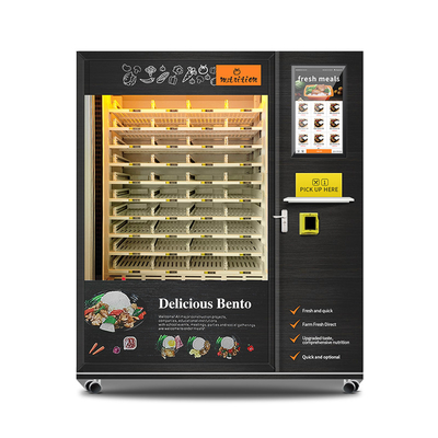 120 Boxes big Capacity Automatic food vending machine with Cooling and Heating Function