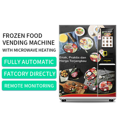 Fully Automatic Frozen Meals Vending Machine Ready Meals Vending Machine with Heating Function