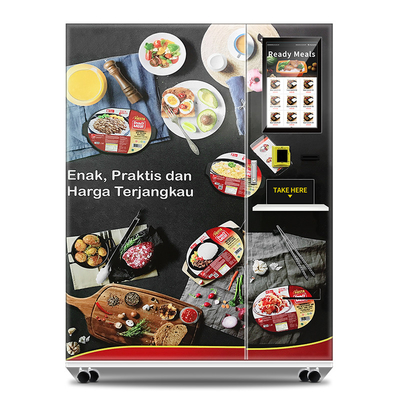 Fully Automatic Frozen Meals Vending Machine Ready Meals Vending Machine with Heating Function