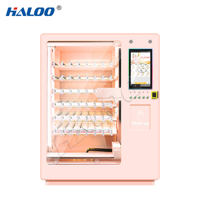 Haloo Vending Machine Manufacturer 21.5 Inches Advertisement Smart Touch Screen  Perfume Vending Machine