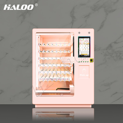 Haloo Vending Machine Manufacturer 21.5 Inches Advertisement Smart Touch Screen  Perfume Vending Machine