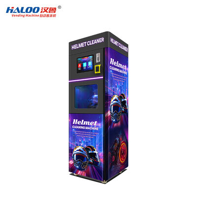 Haloo Vending Machine Maquina Outdoor Motorcycle Helmet Clean Machine Helmet Cleaning Vendo Machine Helmet Cleaning Machines