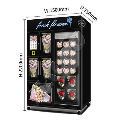 Haloo Vending Machine Supplie R20 Locker Touch Screen Flower Vending Machine