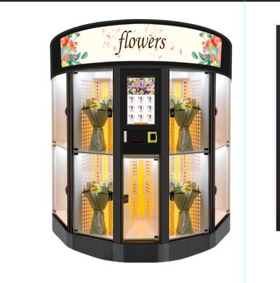 Haloo 9-Lattice Custom Logo Flower Vending Machine with Cooling Function for Gift Giving ﻿