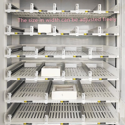 Large capacity 21.5-inch touchscreen cake vending machine with color steel plate foam frame and XY shipping system