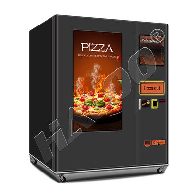 Pizza Vending Machine with 49-inch Touchscreen and Full Steel Door Frame Capable of Freezing to -18°C