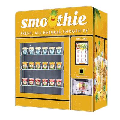 Customizable Logo-Printed Flower Vending Machine with 49-inch Large Screen for Stations, Office Buildings, and Residential Complexes