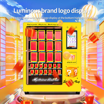Haloo 21.5-inch touchscreen blind box vending machine XY delivery platform with extra-large display window