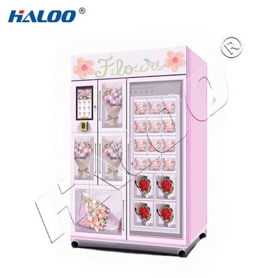 Haloo Vending Machine Supplie R20 Locker Touch Screen Flower Vending Machine