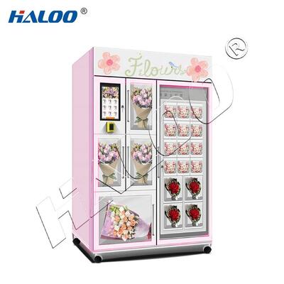 Haloo Vending Machine Supplie R20 Locker Touch Screen Flower Vending Machine