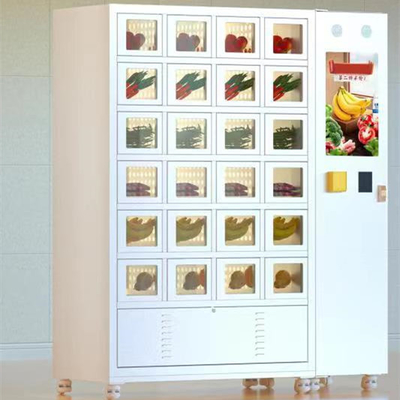 European Standard Export Cooling Locker Vending Machine With Credit Card Reader And 4℃ Refrigeration