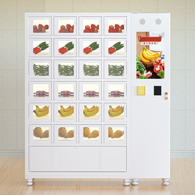 European Standard Export Cooling Locker Vending Machine With Credit Card Reader And 4℃ Refrigeration