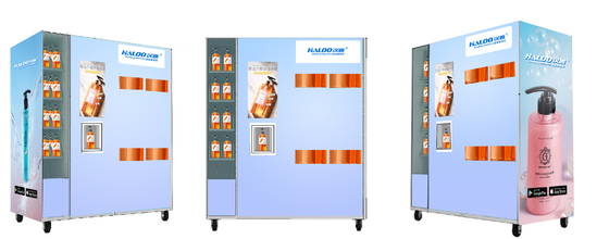 4G Self Help Water Liquid Detergent Refill Vending Machine With 200L Capacity