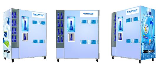 4G Self Help Water Liquid Detergent Refill Vending Machine With 200L Capacity