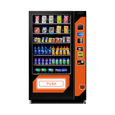 Keypad Touching Cooling Vending Machines Subway Vending Machine For Food And Drinks