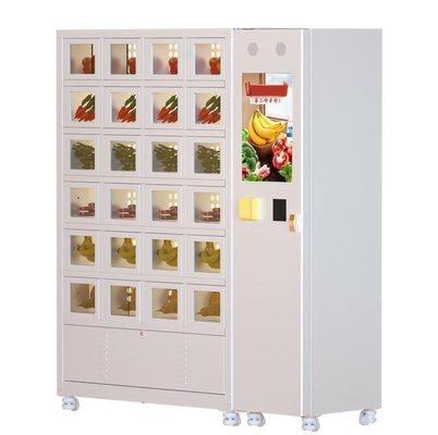 Cooling Locker Vending Machine For Fresh Fruit Vegetables Meat Cakes Sushi