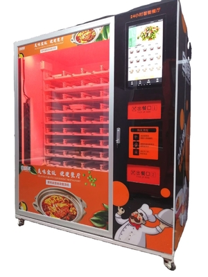 Microwave Vending Machine For Warm Foods Heated Vending Machine
