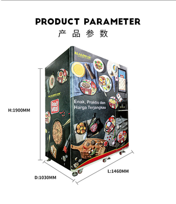 4000W Frozen Meal Vending Machine , SDK Food Vendor Equipment