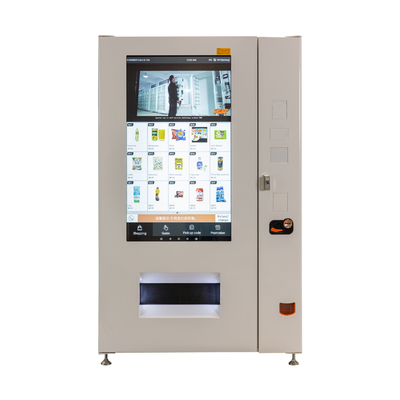 49 Inch Big Touch Screen Drinks Vending Machine With Refrigeration Snacks Vending Machine