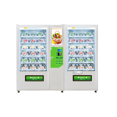 Refrigerator Fresh Cake Vending Machine , Beverage And Snack Vending Machines Oem