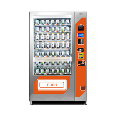 Refrigerator Fresh Cake Vending Machine , Beverage And Snack Vending Machines Oem