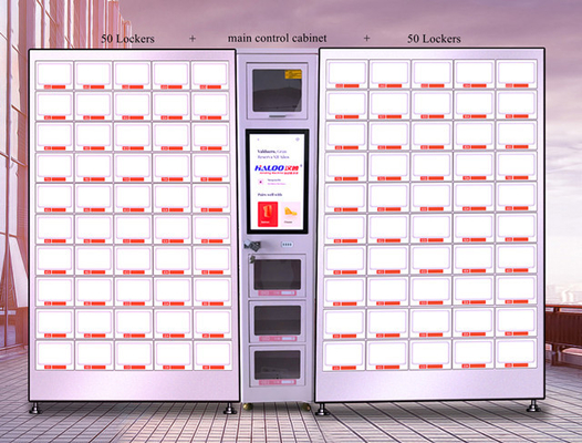 Wifi 4G Network Non Refrigerated Locker Vending Machine Combination Vending Machine