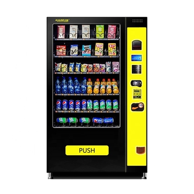 Keypad Touching Cooling Vending Machines Subway Vending Machine For Food And Drinks