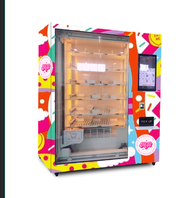 Smart Digital Cup Cake Vending Machine Refrigerator Cupcake Vending Machine With Lift