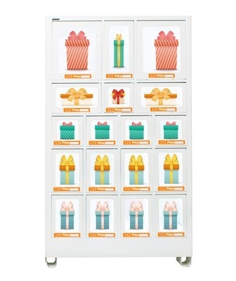 OEM ODM Vending Machine For Beauty Products with 18-lockers