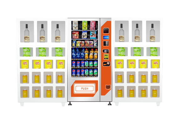 CE Certificate Non Refrigerated Locker Vending Machines For Beauty Product