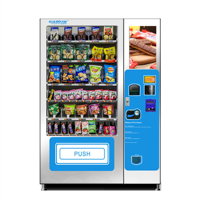 120W Normal Temperature Chips Snacks Vending Machine 1350mm Width 1920mm Height OEM