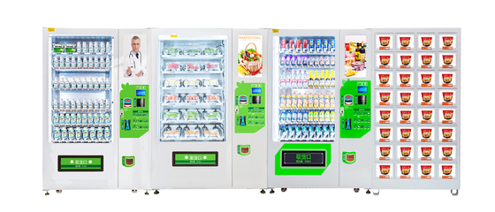 Large Capacity Smart Fridge Vending Machine,Snack Vending Machine Combo