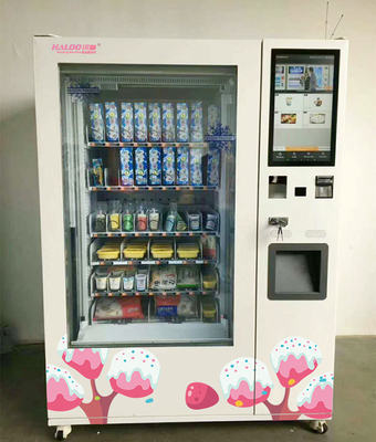 CE Certified Automatic Ice Cream Vending Machine Frozen Ice Cream Vending Machine