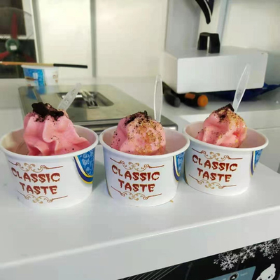 Unmanned 24 Hours Self-Service Soft Ice Cream Vending Machine Automatic Robot Ice Cream Vending Machine